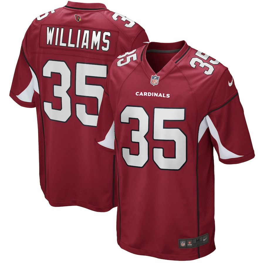 Aeneas Williams 35 Arizona Cardinals Men Game Retired Jersey - Cardinal JS6317 Saliibo