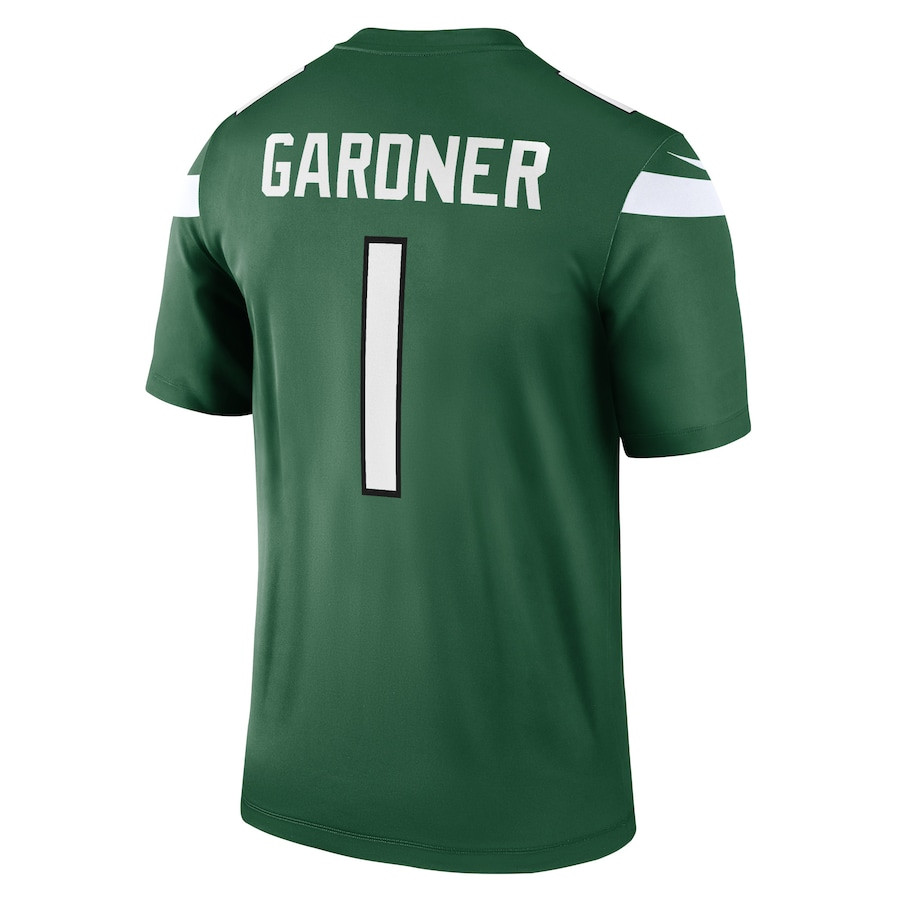 Ahmad Gardner 1 New York Jets Men Legend Jersey - Green JS9629 Saliibo - Image 3