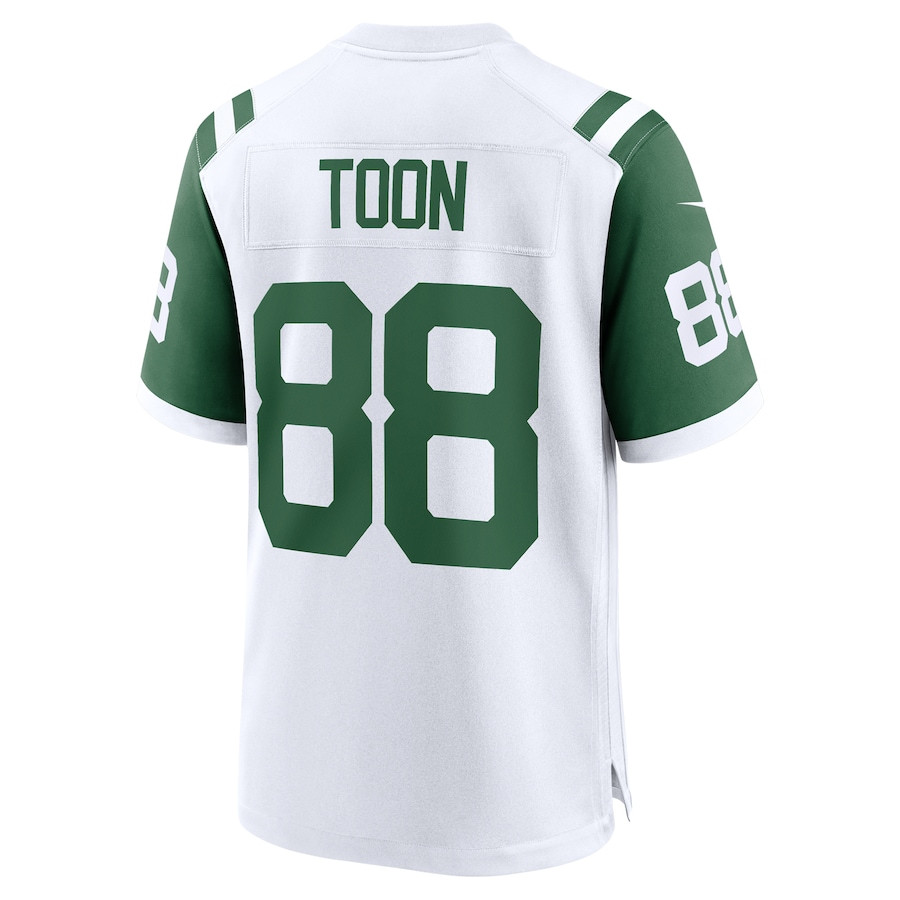 Al Toon 88 New York Jets Classic Alternate Retired Player Game Men Jersey - White JS6188 Saliibo - Image 3