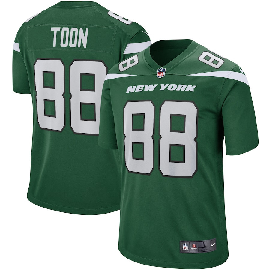 Al Toon 88 New York Jets Game Jersey Retired Player - Men, Green JS6981 Saliibo