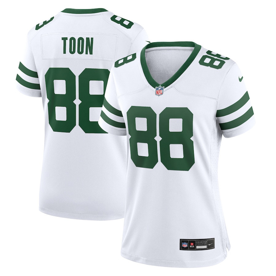 Al Toon 88 New York Jets Game Jersey Retired Player - Women, White JS7101 Saliibo