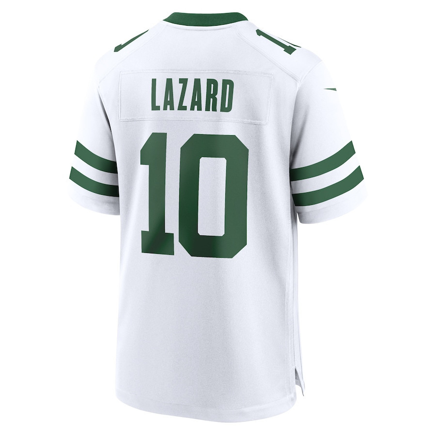 Allen Lazard 10 New York Jets Game Jersey - Men, Legacy White JS9394 Saliibo - Image 3