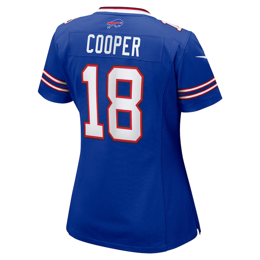 Amari Cooper #18 Buffalo Bills Super Bowl LIX Women's Jersey - Royal JS5811 Saliibo - Image 3