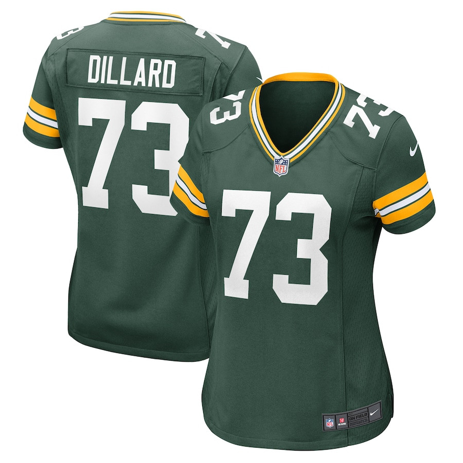 Andre Dillard 73 Green Bay Packers Women's Game Jersey - Green JS3546 Saliibo