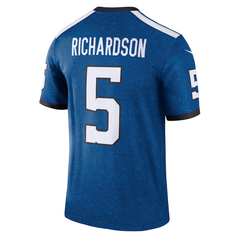 Anthony Richardson 5 Indianapolis Colts Alternate Legend Men Jersey - Royal JS2079 Saliibo - Image 3