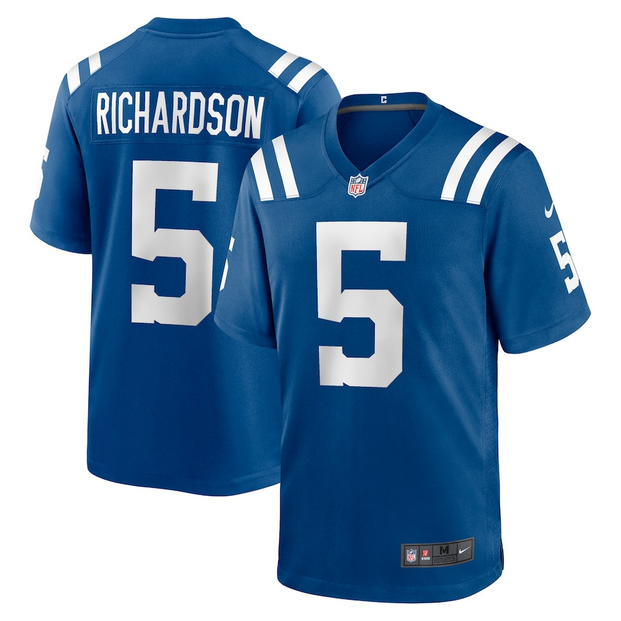 Anthony Richardson 5 Indianapolis Colts Player Game Men Jersey - Royal JS2627 Saliibo