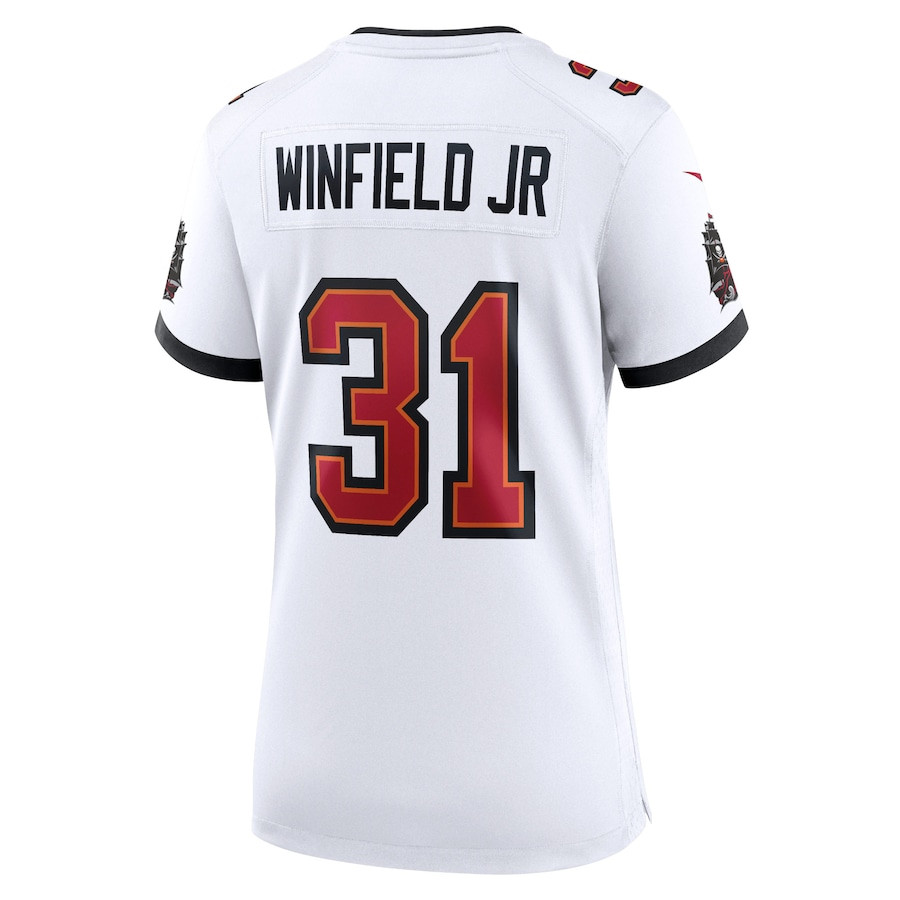 Antoine Winfield Jr. 31 Tampa Bay Buccaneers Women Game Jersey - White JS5765 Saliibo - Image 3