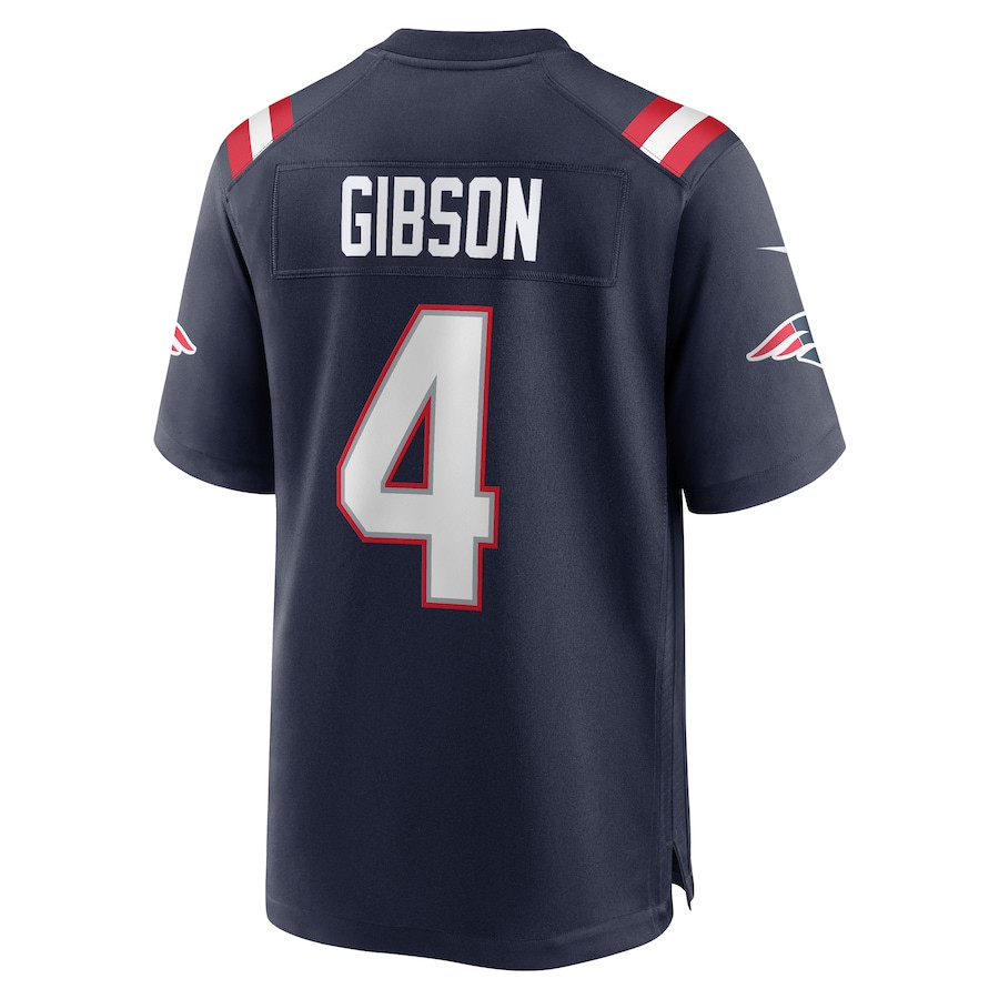 Antonio Gibson 4 New England Patriots Game Men Jersey - Navy JS9805 Saliibo - Image 3