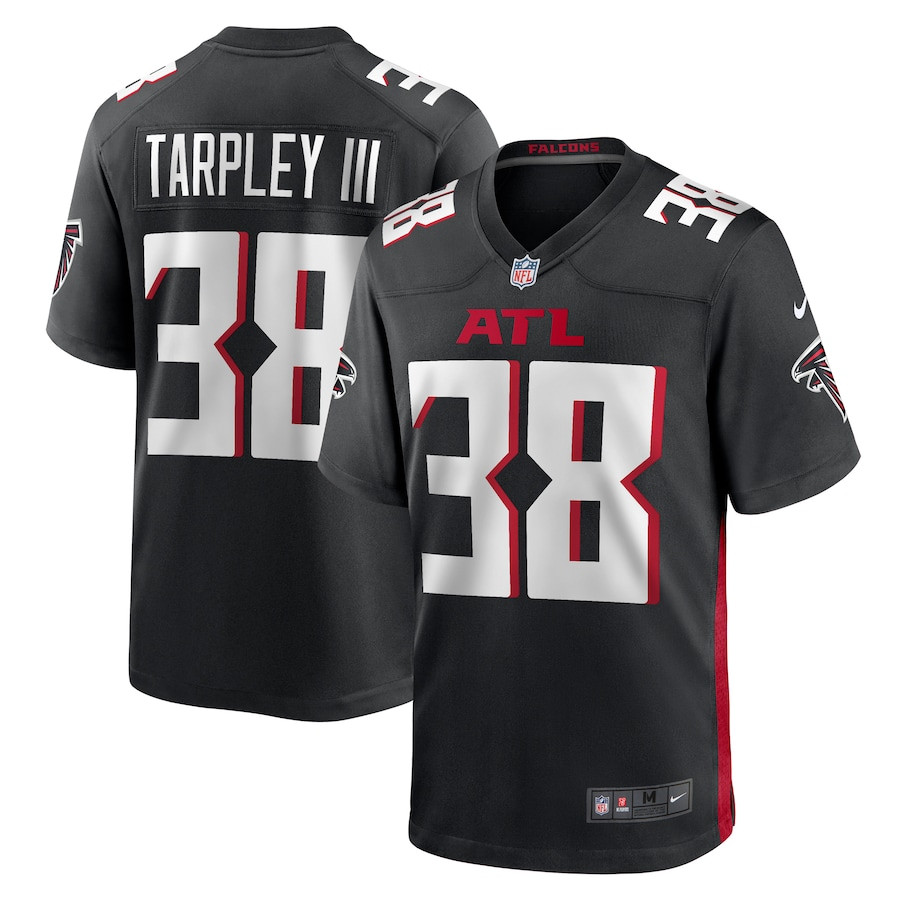 Arnold Tarpley III 38 Atlanta Falcons Game Jersey - Black JS5062 Saliibo