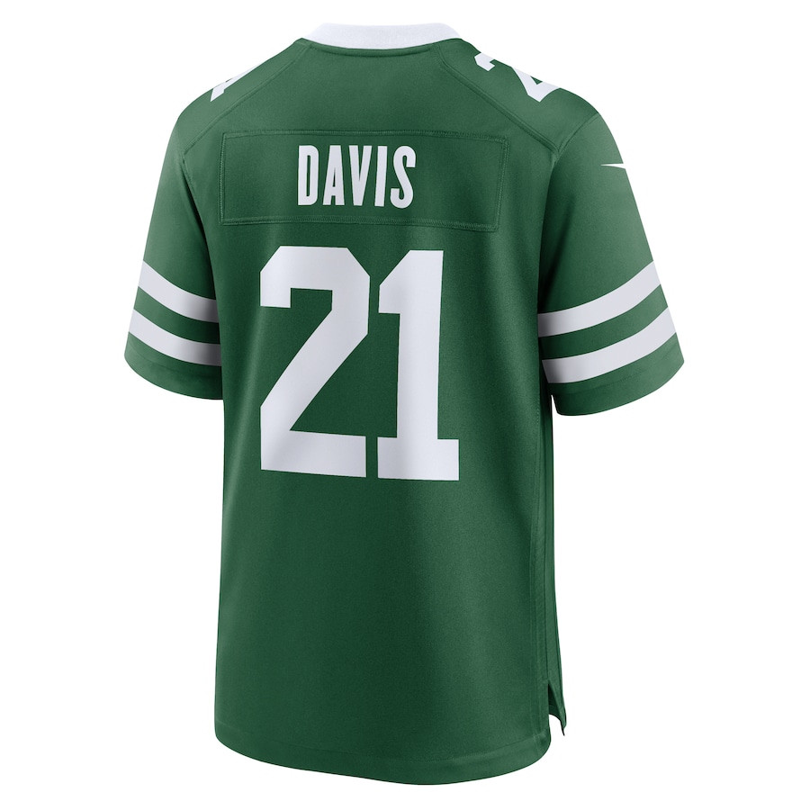 Ashtyn Davis 21 New York Jets Team Game Men Jersey - Legacy Green JS8195 Saliibo - Image 3