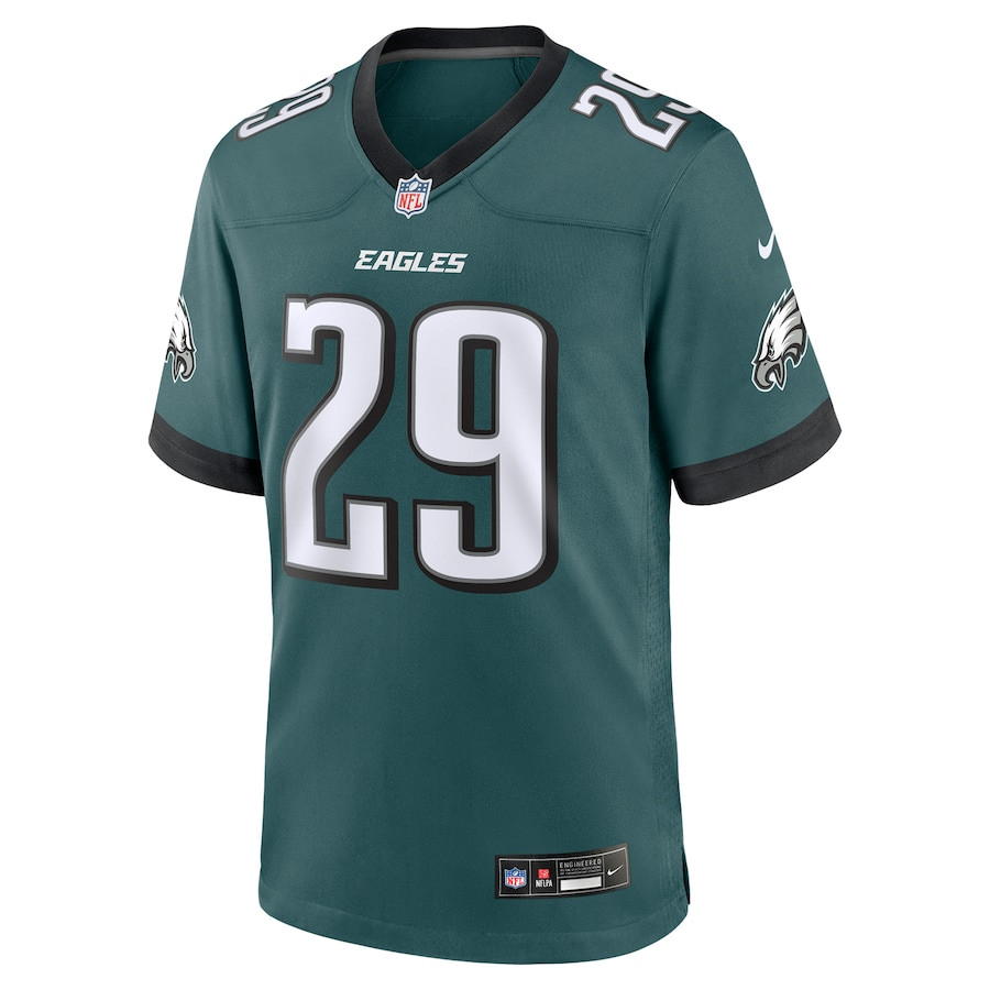 Avonte Maddox 29 Philadelphia Eagles Team Game Men Jersey - Midnight Green JS8877 Saliibo - Image 3