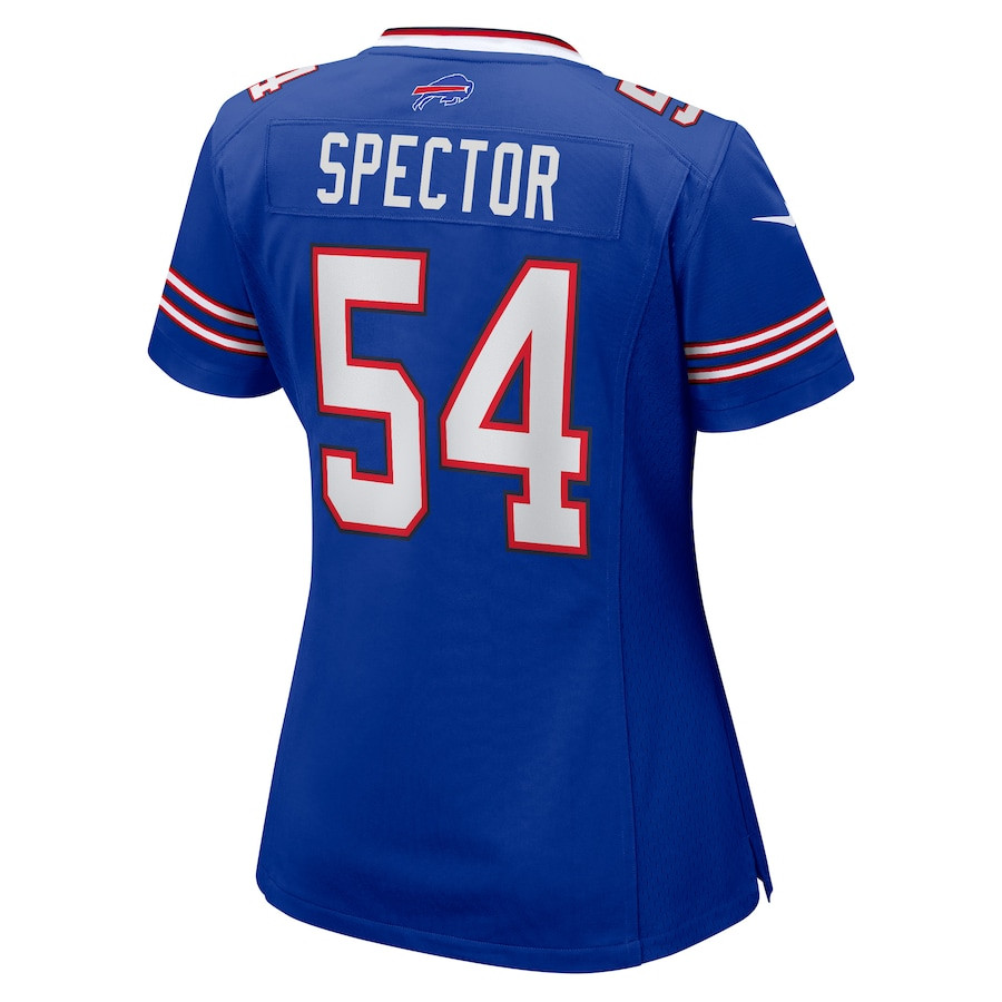 Baylon Spector 54 Buffalo Bills Women Game Jersey - Royal JS7239 Saliibo - Image 3