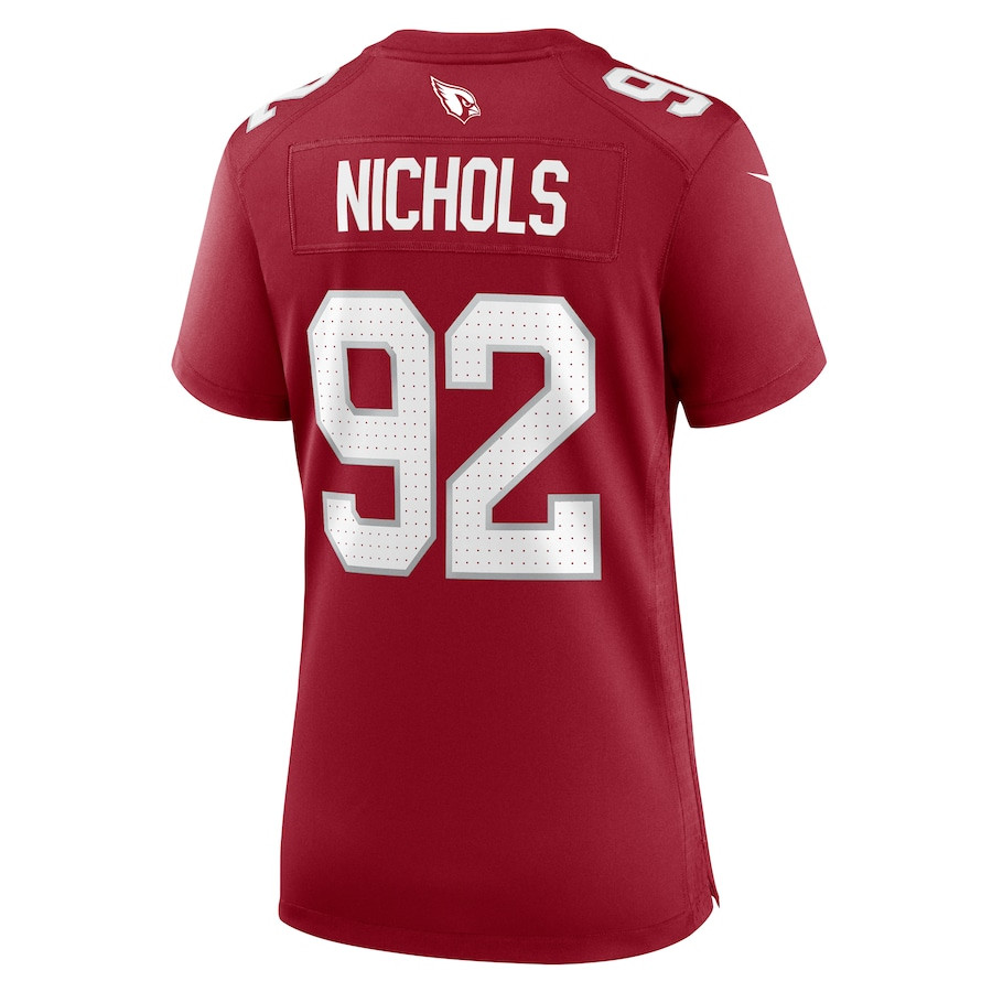 Bilal Nichols 92 Arizona Cardinals Women's Game Jersey - Cardinal JS1212 Saliibo - Image 3