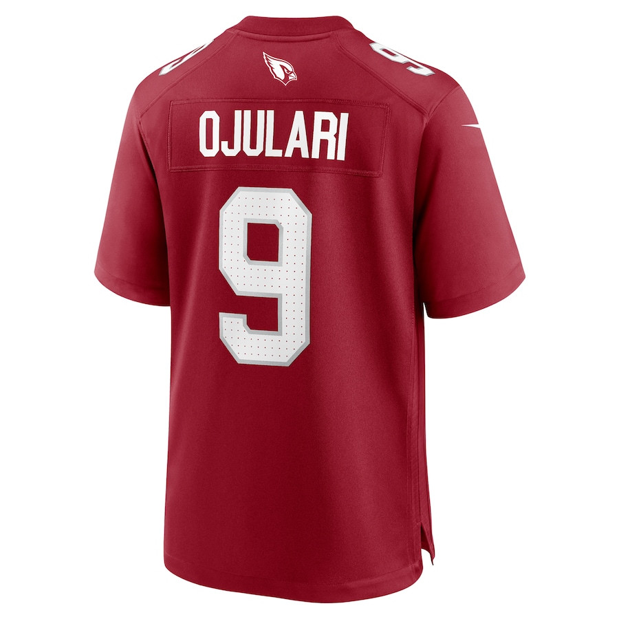 BJ Ojulari 9 Arizona Cardinals Team Game Men Jersey - Cardinal JS6175 Saliibo - Image 3