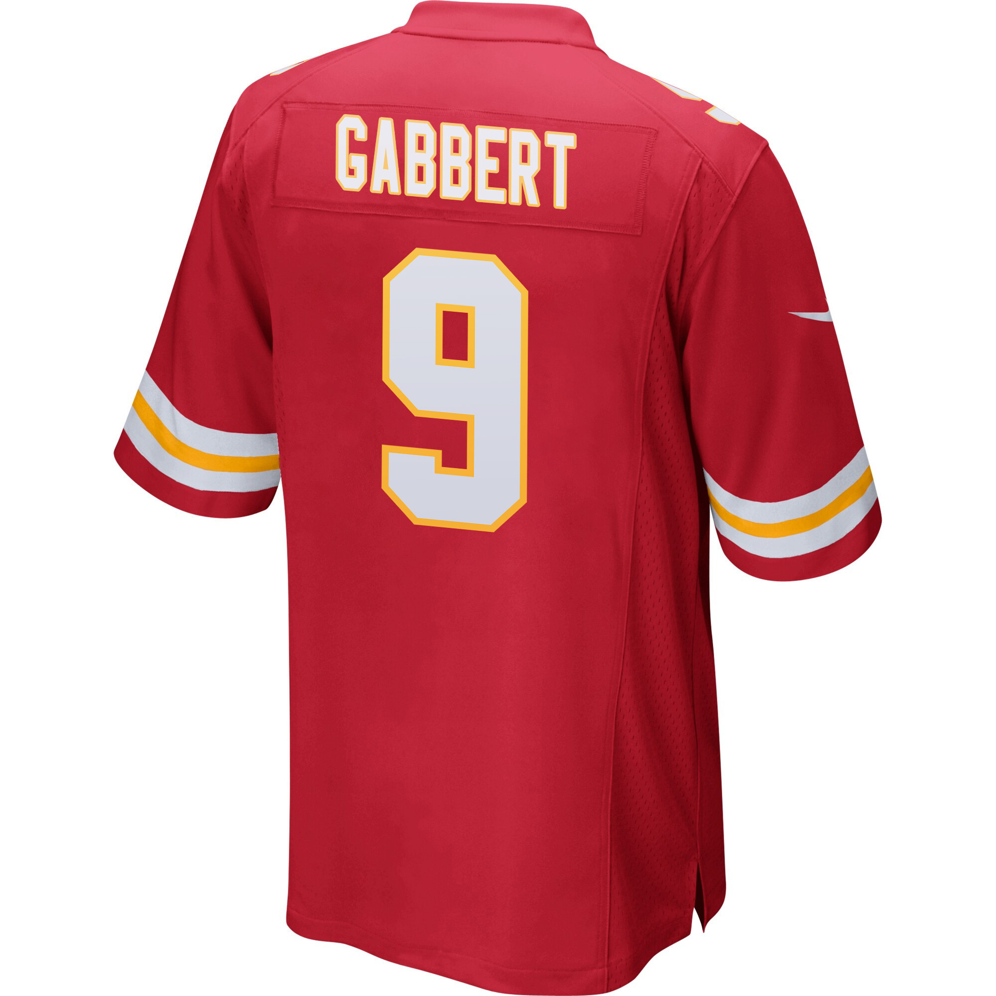 Blaine Gabbert 9 Kansas City Chiefs Super Bowl LVIII Patch Game Men Jersey - Red JS5097 Saliibo - Image 3