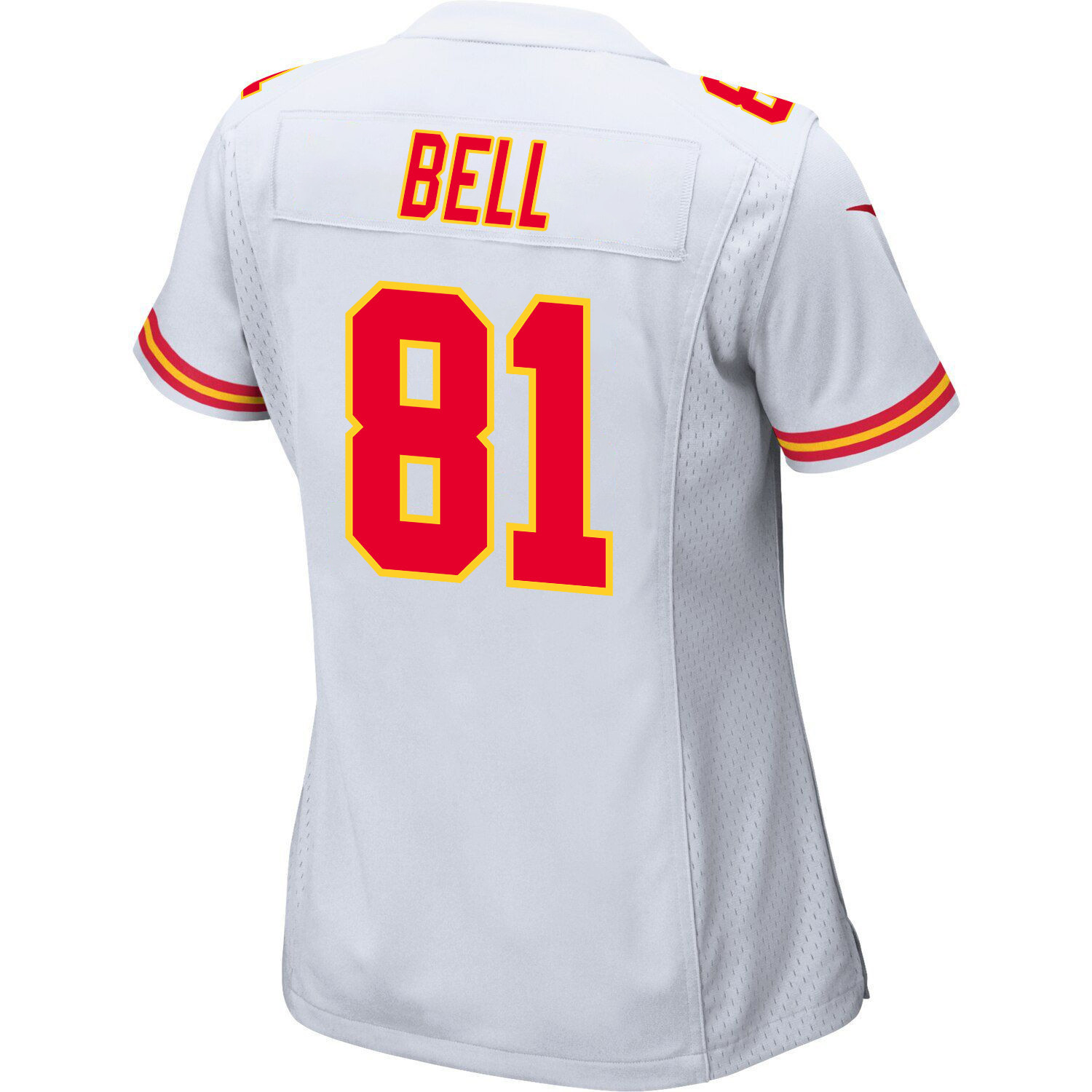 Blake Bell 81 Kansas City Chiefs Super Bowl LVIII Champions 4X Game Women Jersey - White JS7494 Saliibo - Image 3