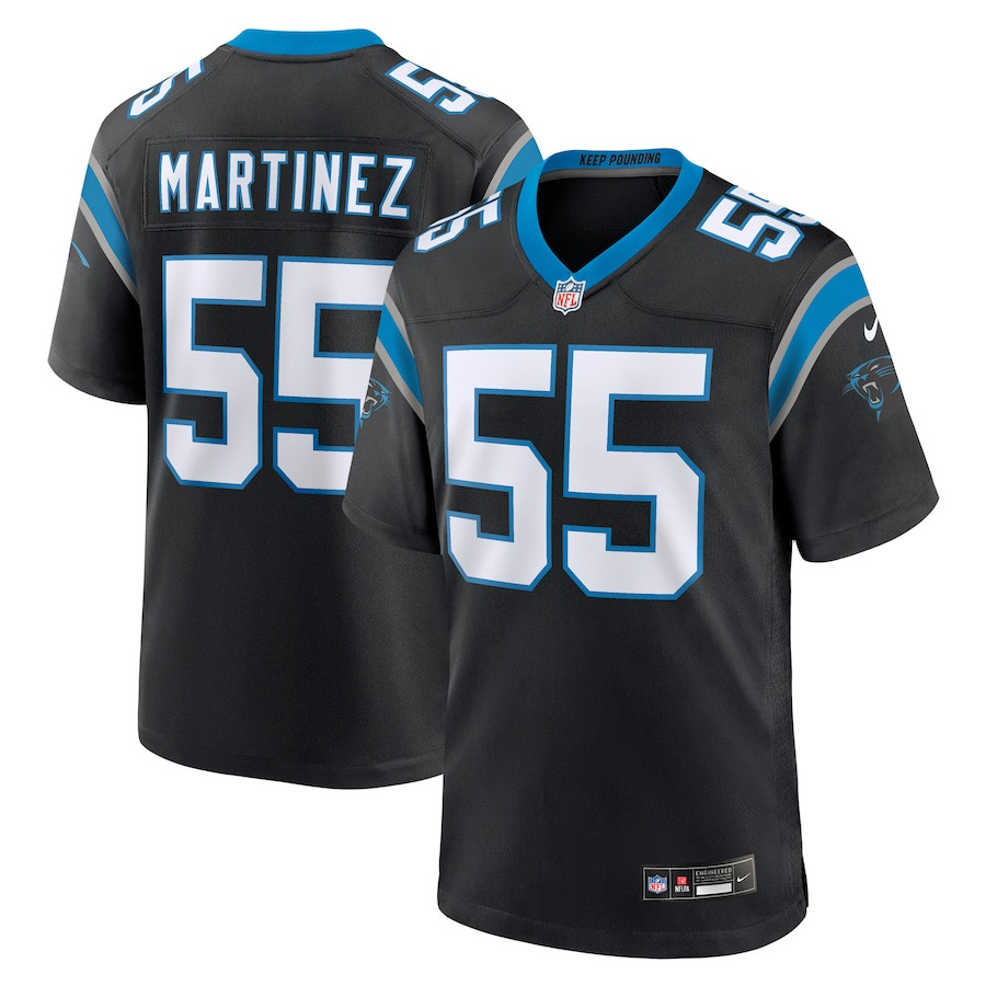 Blake Martinez 55 Carolina Panthers Game Men Jersey - Black JS5438 Saliibo