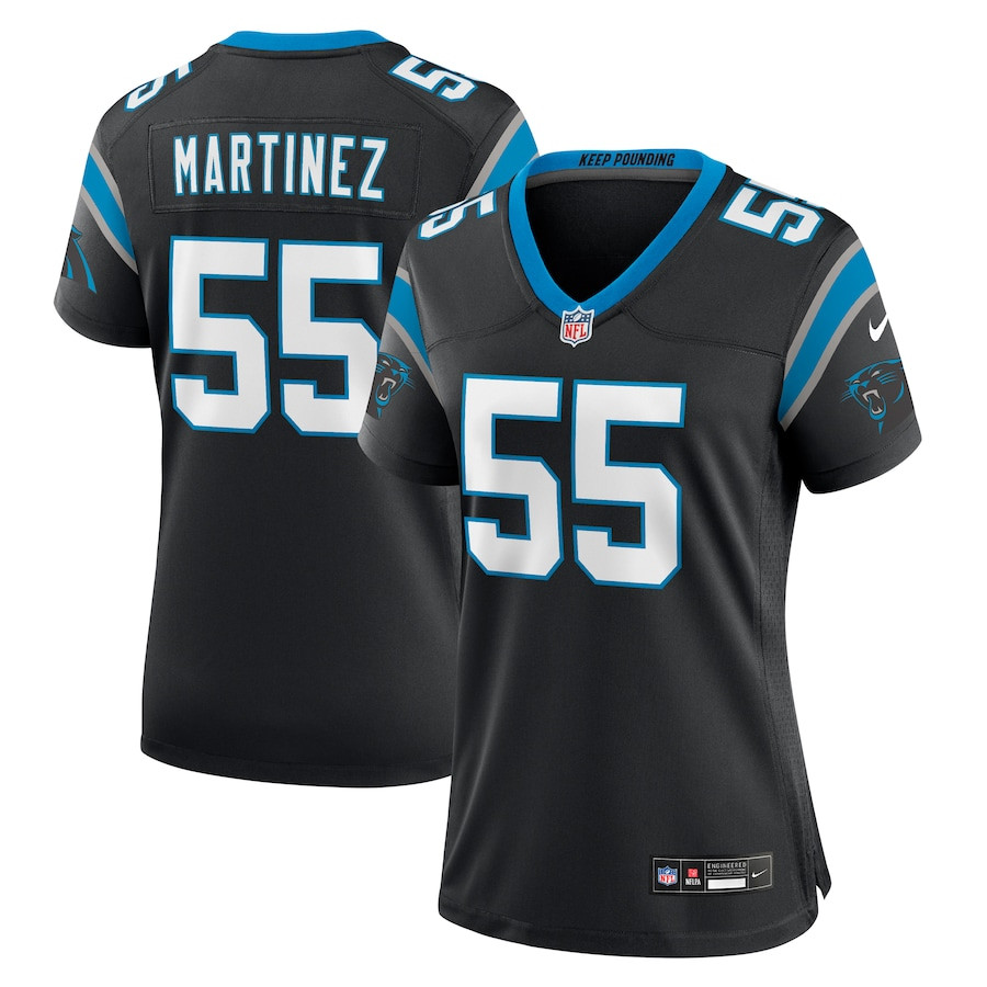 Blake Martinez 55 Carolina Panthers Women's Team Game Jersey - Black JS3754 Saliibo