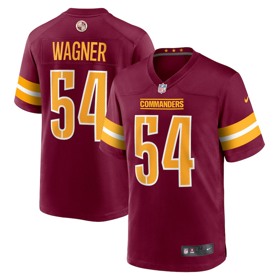 Bobby Wagner 54 Washington Commanders Game Men Jersey - Burgundy JS7348 Saliibo