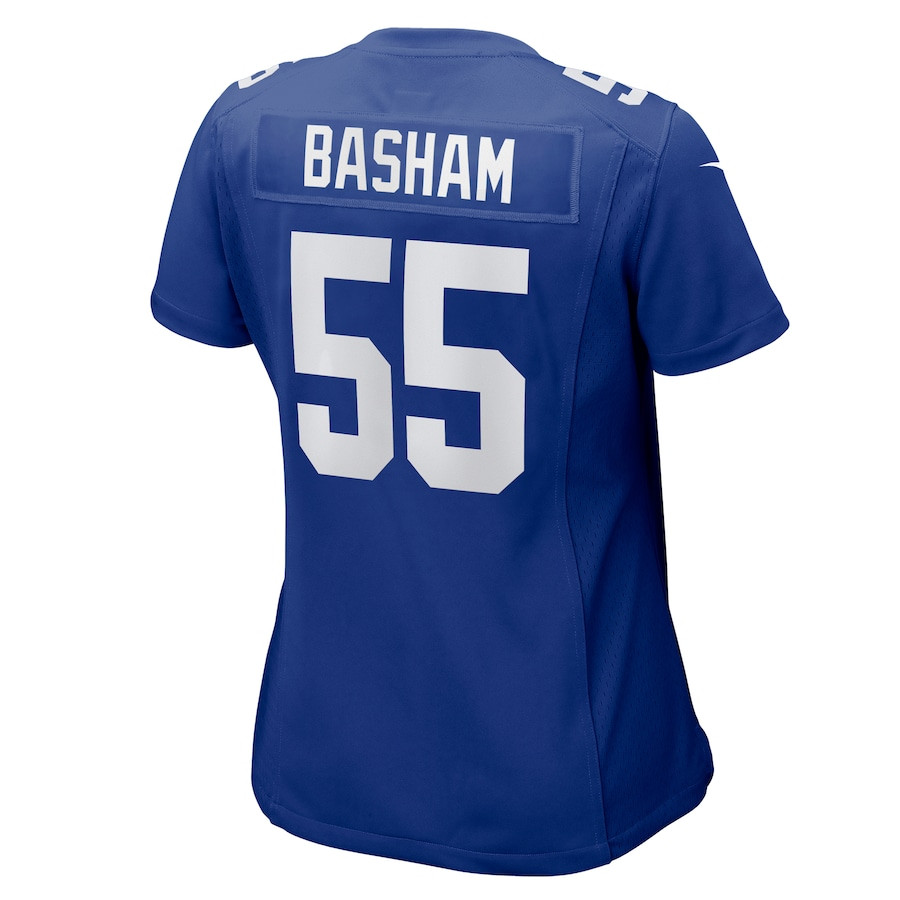 Boogie Basham 55 New York Giants Women's Game Jersey - Royal JS9672 Saliibo - Image 3