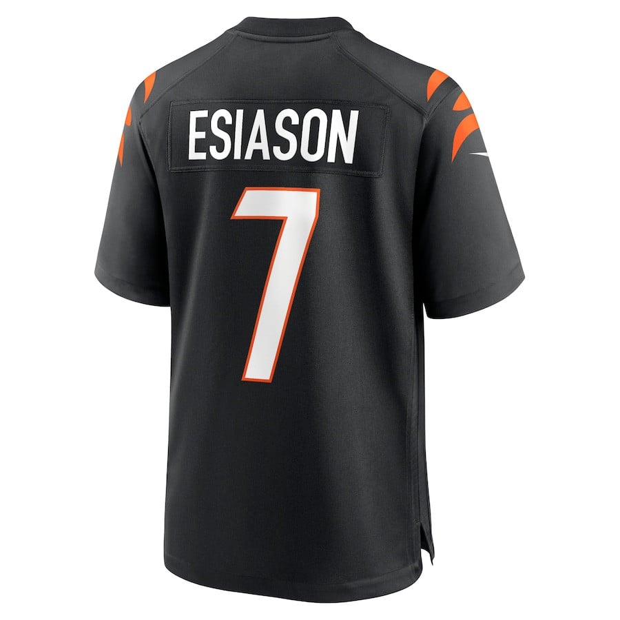 Boomer Esiason 7 Cincinnati Bengals Men Retired Jersey - Black JS8305 Saliibo - Image 3
