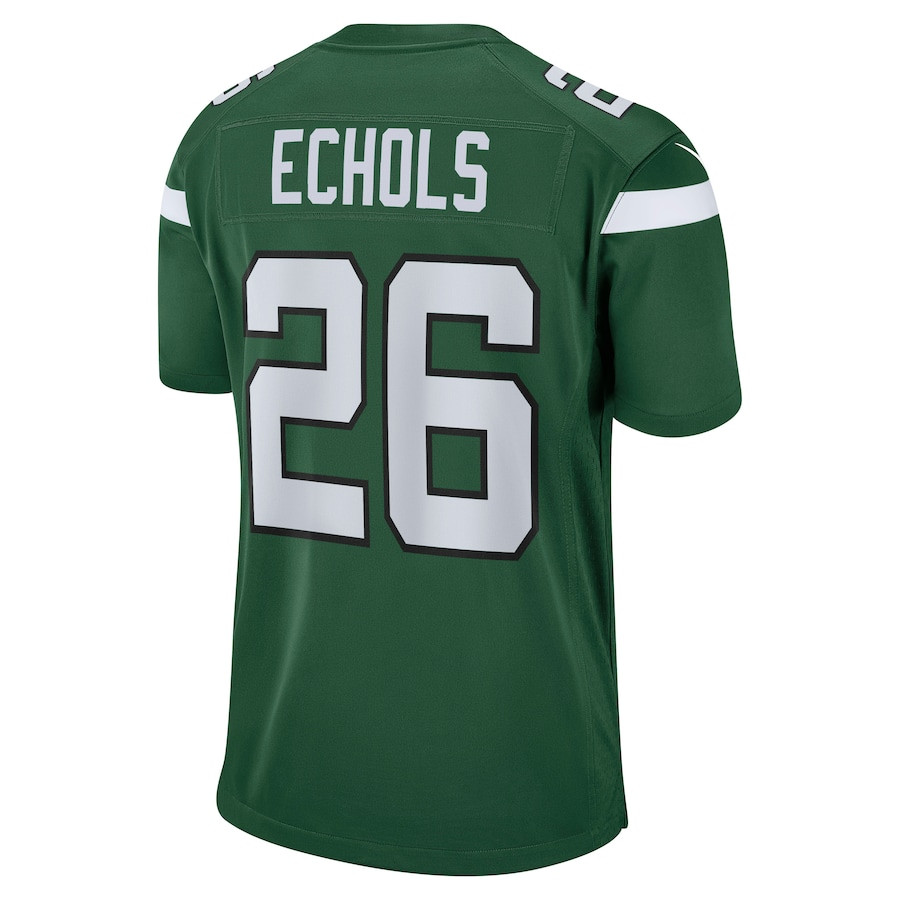Brandin Echols 26 New York Jets Men Game Jersey - Gotham Green JS1805 Saliibo - Image 3