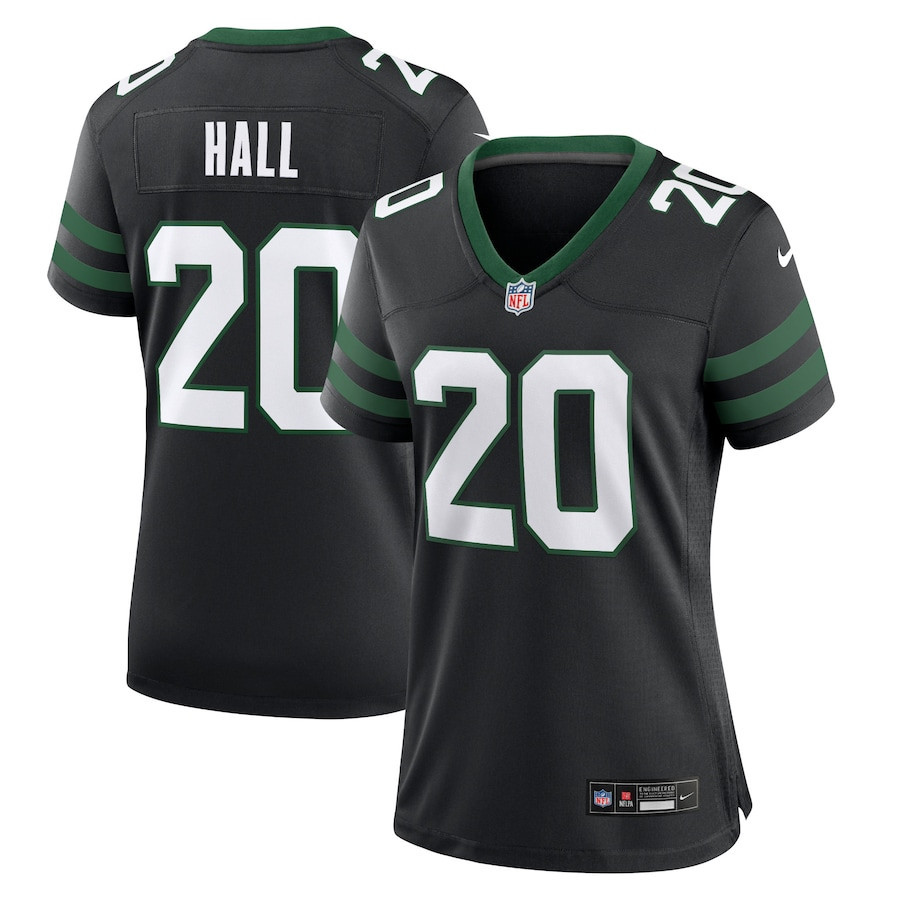 Breece Hall 20 New York Jets Alternate Game Jersey - Women, Black JS3234 Saliibo