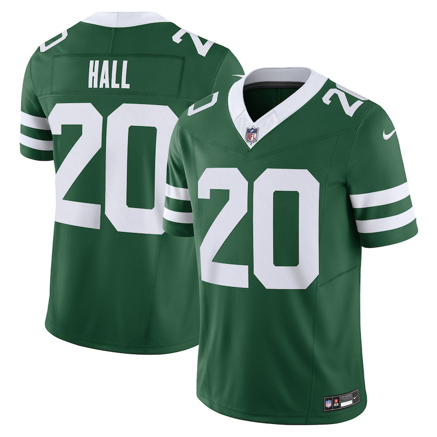 Breece Hall 20 New York Jets Vapor F.U.S.E. Limited Jersey - Men, Legacy Green JS2833 Saliibo