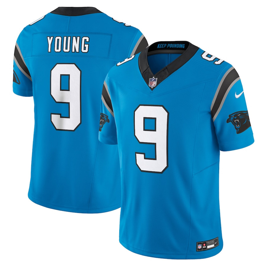 Bryce Young 9 Carolina Panthers Vapor F.U.S.E. Limited Jersey - Men Blue JS2988 Saliibo