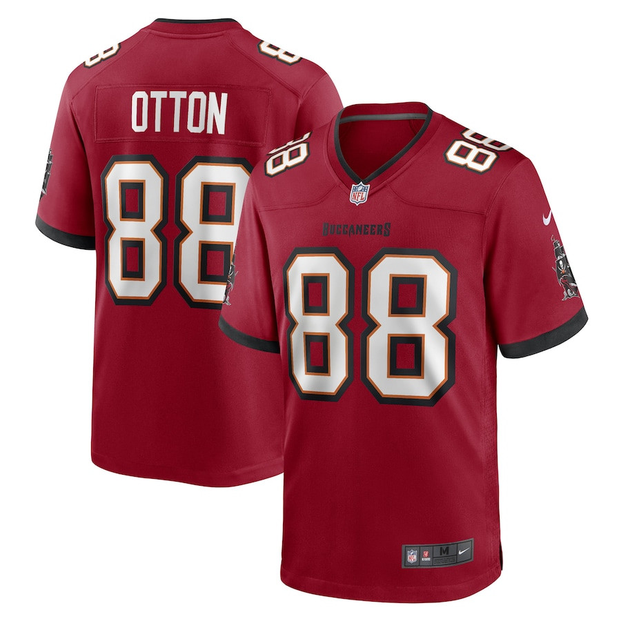 Cade Otton 88 Tampa Bay Buccaneers Game Men Jersey - Red JS2653 Saliibo