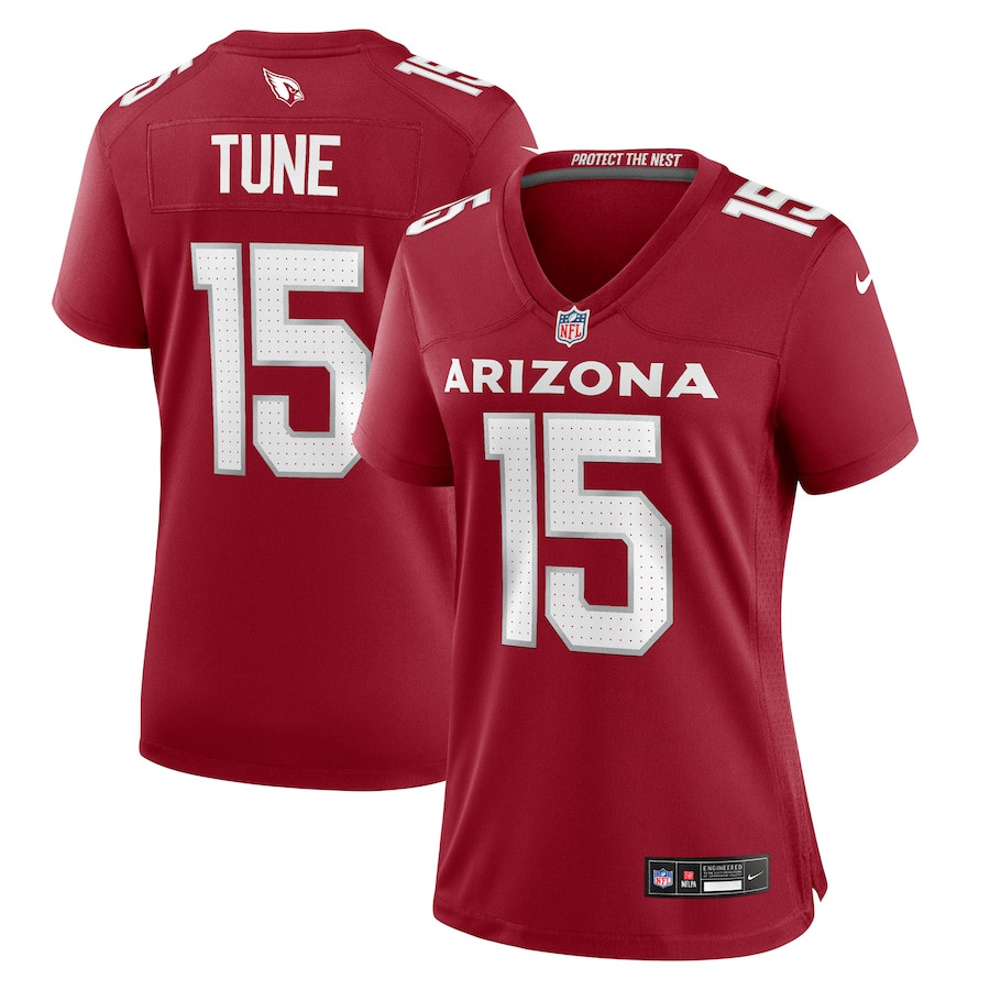 Clayton Tune 15 Arizona Cardinals Game Women Jersey - Cardinal JS6581 Saliibo