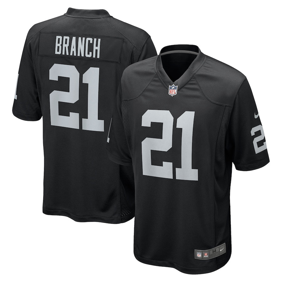 Cliff Branch 21 Las Vegas Raiders Men Retired Game Jersey - Black JS2522 Saliibo