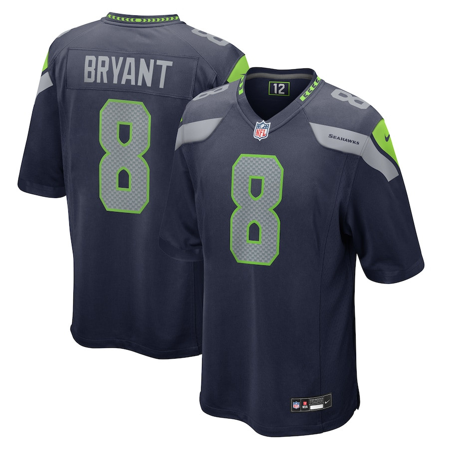 Coby Bryant 8 Seattle Seahawks Game Men Jersey - College Navy JS6981 Saliibo