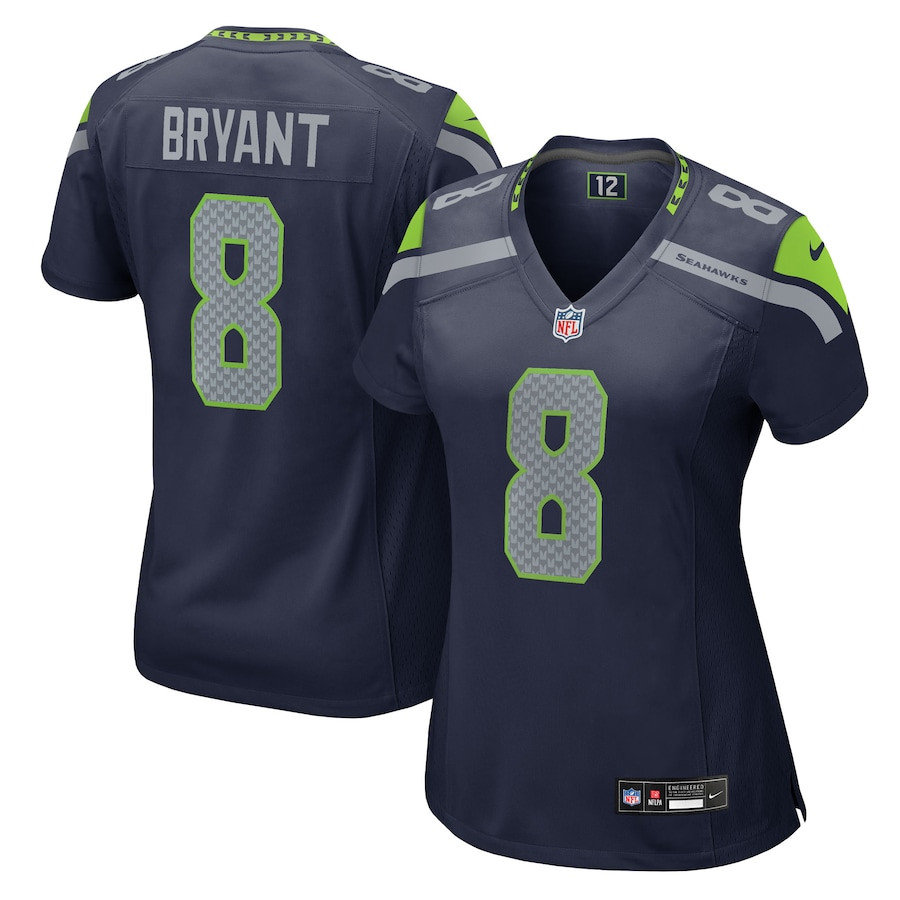 Coby Bryant 8 Seattle Seahawks Women's Team Game Jersey - College Navy JS7671 Saliibo
