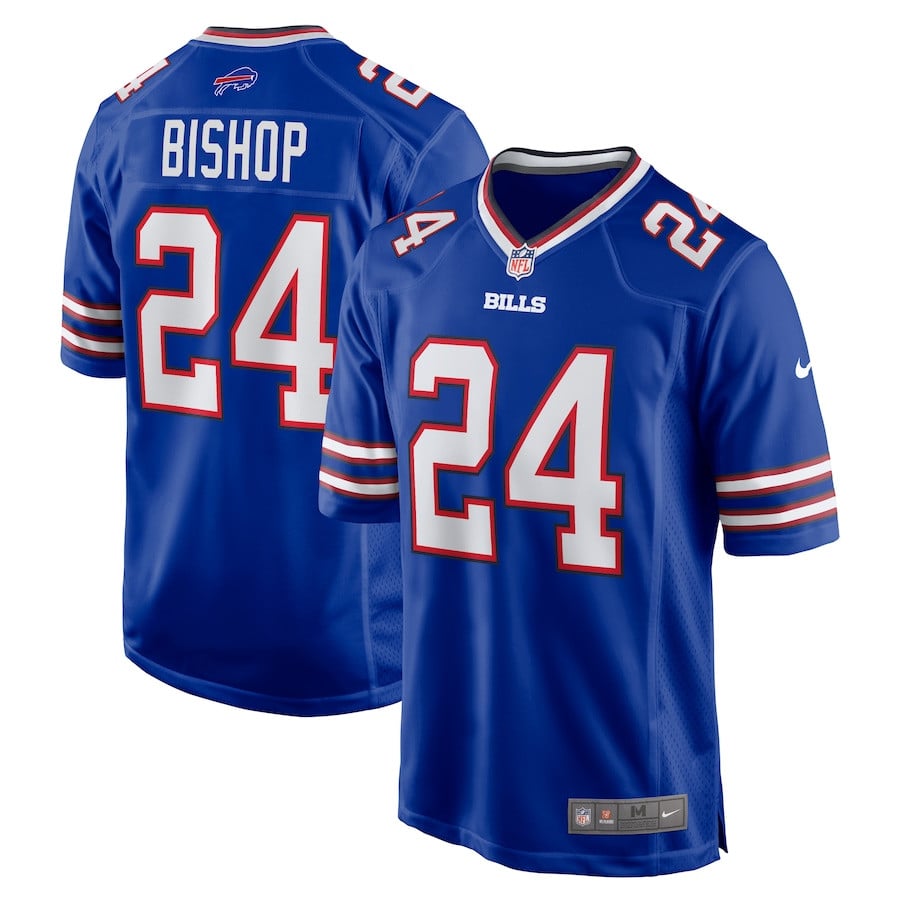 Cole Bishop 24 Buffalo Bills Game Men Jersey - Royal JS1571 Saliibo