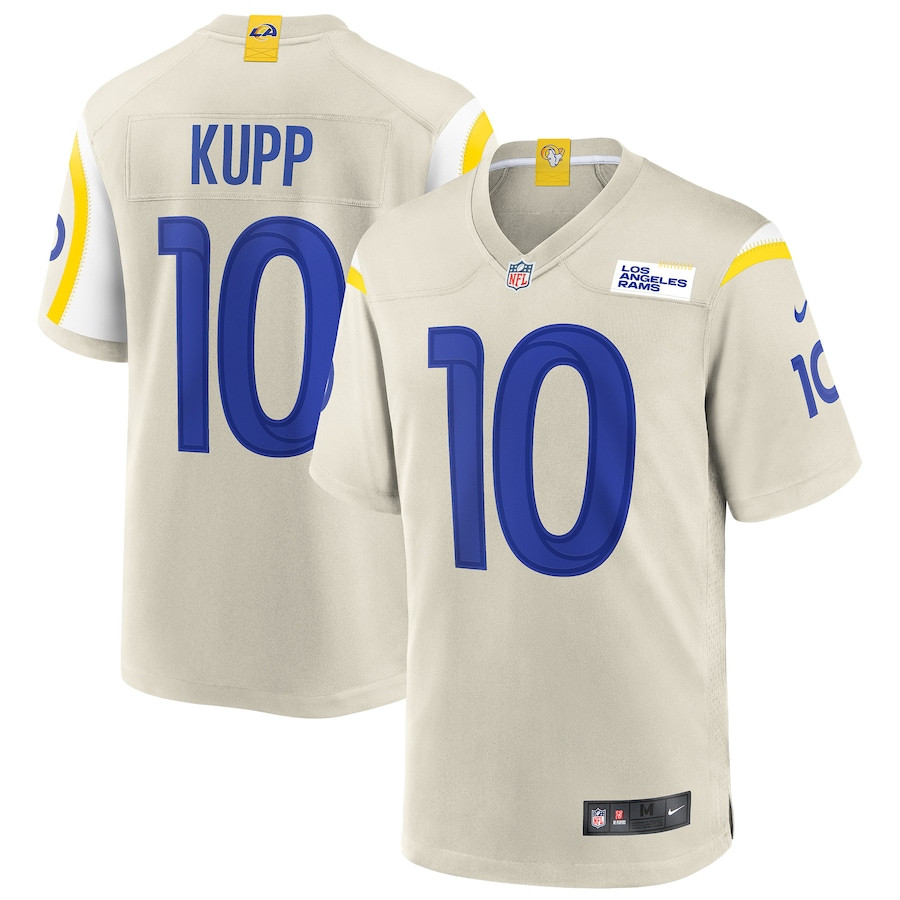 Cooper Kupp 10 Los Angeles Rams Men Game Jersey - Bone JS2959 Saliibo