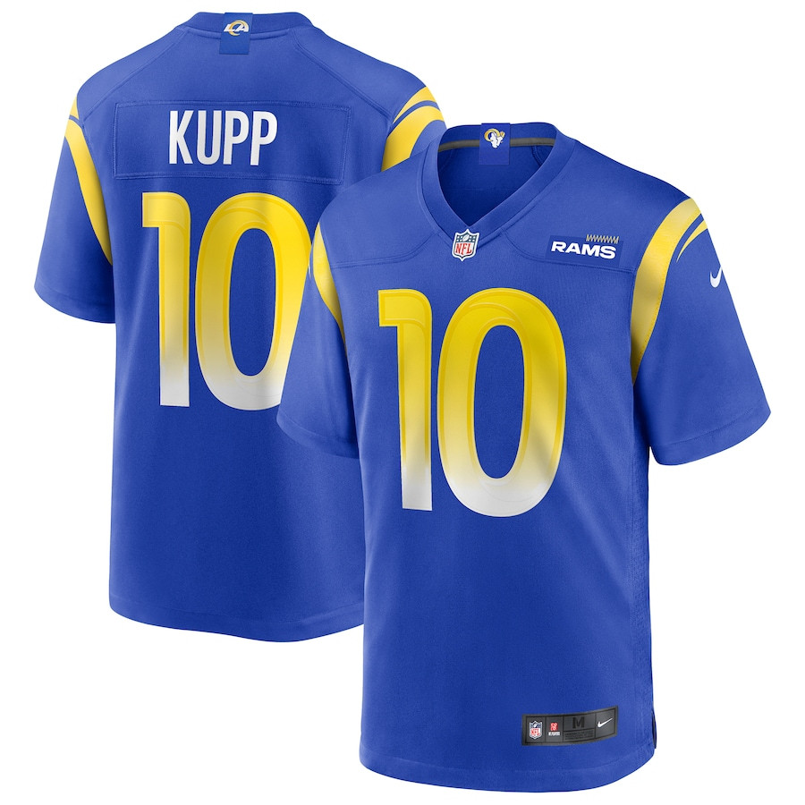 Cooper Kupp 10 Los Angeles Rams Men Game Jersey - Royal JS9210 Saliibo