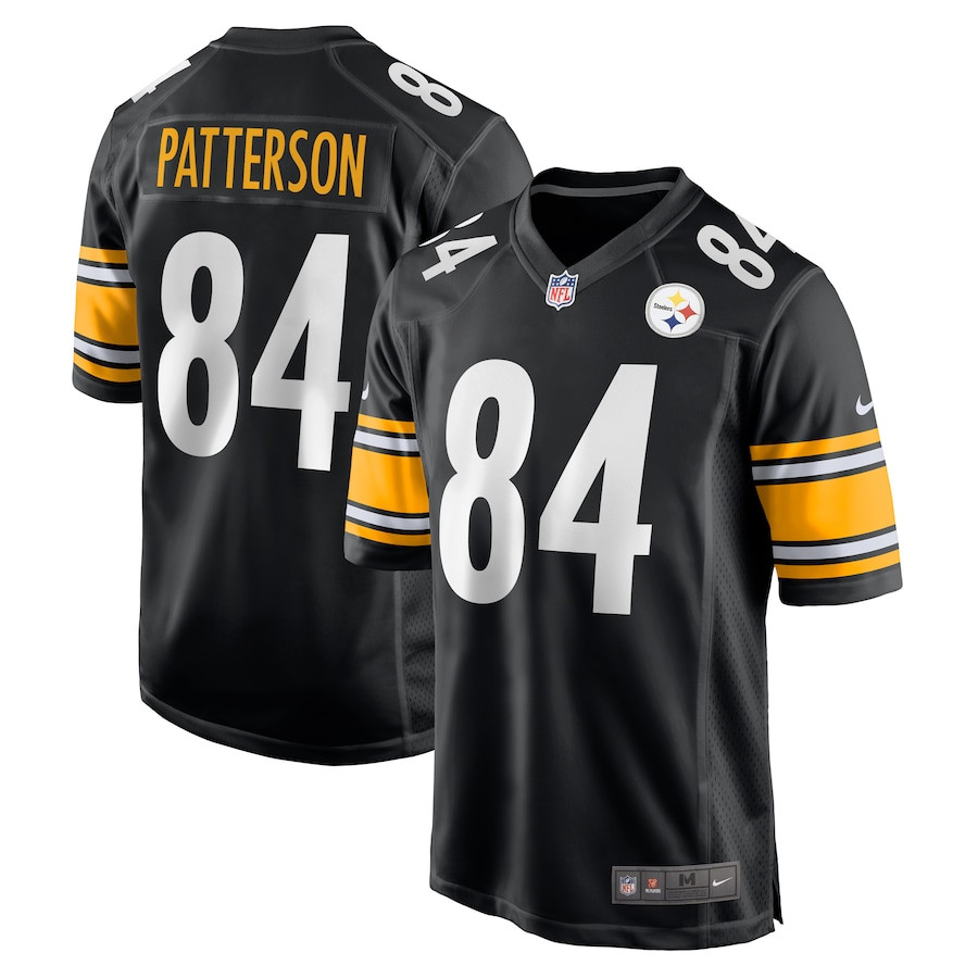 Cordarrelle Patterson 84 Pittsburgh Steelers Game Men Jersey - Black JS6028 Saliibo