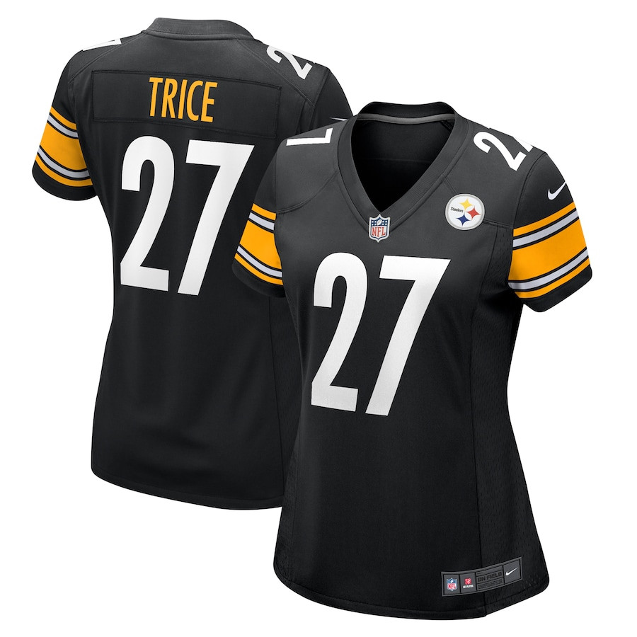 Cory Trice 27 Pittsburgh Steelers Women's Game Jersey - Black JS1496 Saliibo