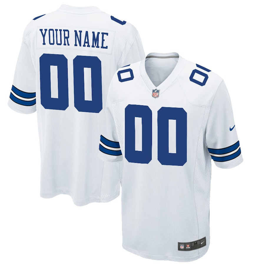 Dallas Cowboys Custom YOUTH Game Jersey JS3933 Saliibo