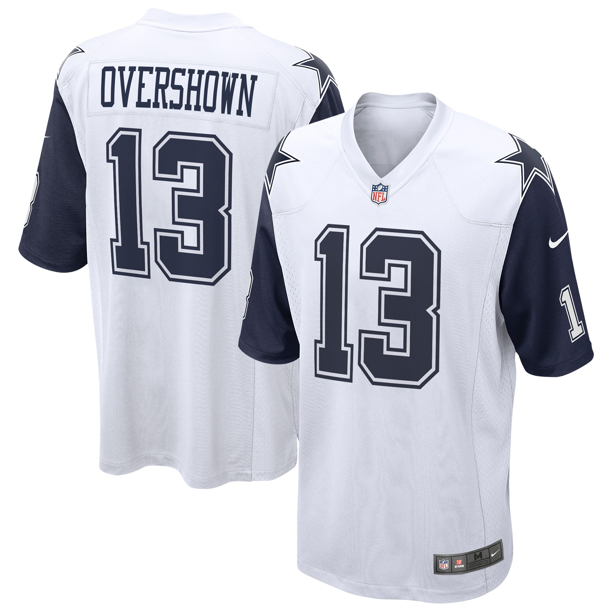 Dallas Cowboys DeMarvion Overshown White Game Jersey JS2003 Saliibo