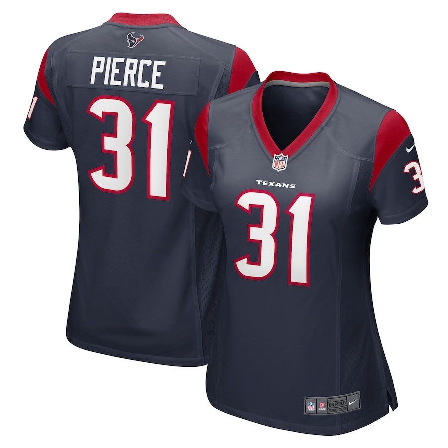 Dameon Pierce 31 Houston Texans Women Game Jersey - Navy JS5675 Saliibo