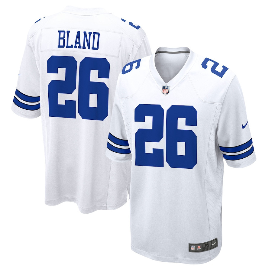 DaRon Bland 26 Dallas Cowboys Game Men Jersey - White JS8267 Saliibo
