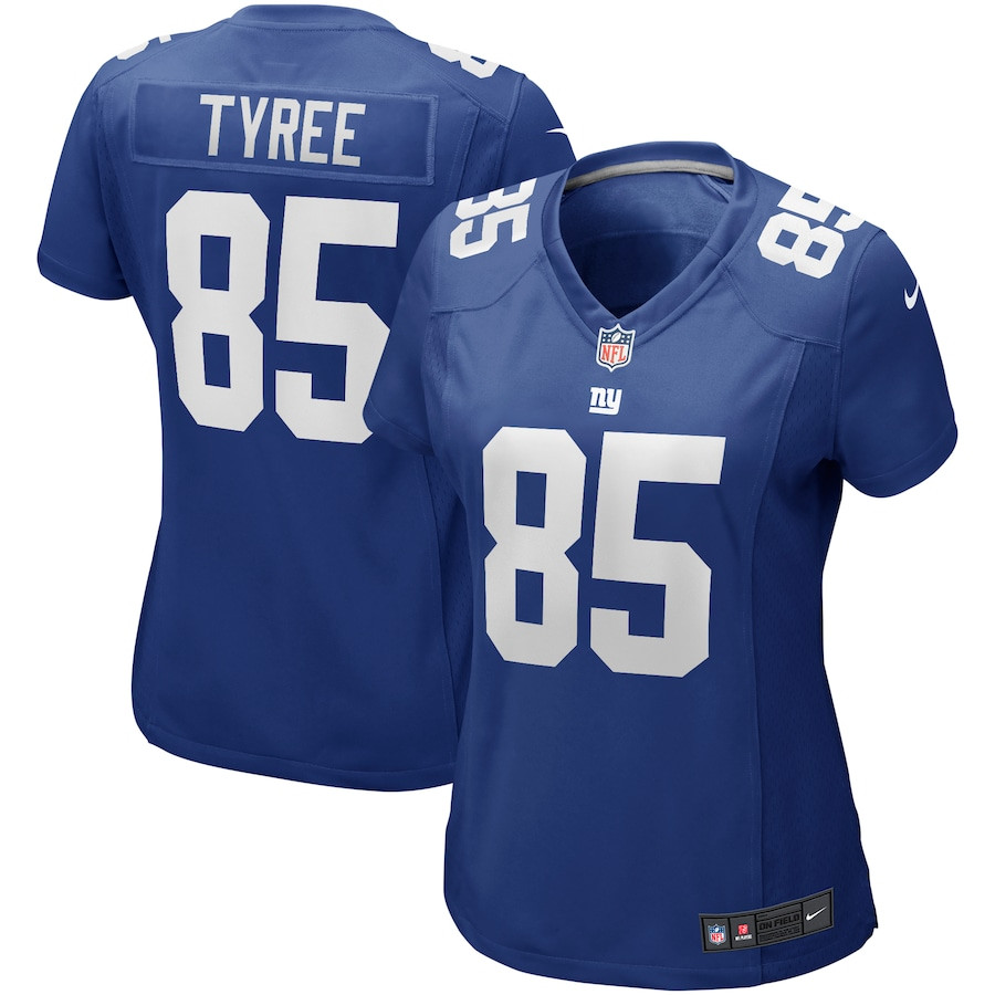 David Tyree 85 New York Giants Women Game Retired Jersey - Royal JS5345 Saliibo