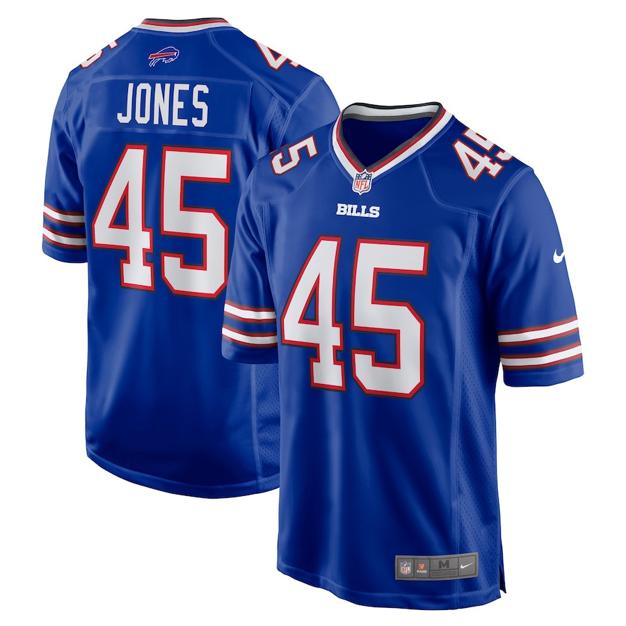 Deion Jones 45 Buffalo Bills Game Men Jersey - Royal JS3126 Saliibo