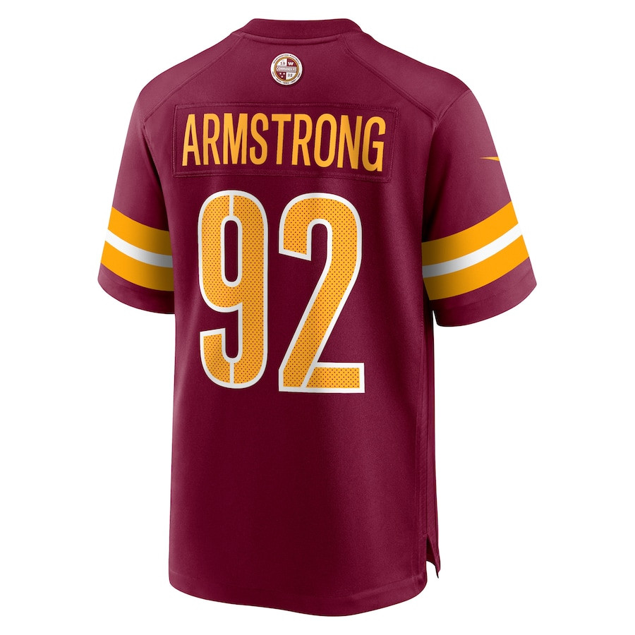 Dorance Armstrong 92 Washington Commanders Game Men Jersey - Burgundy JS7880 Saliibo - Image 3