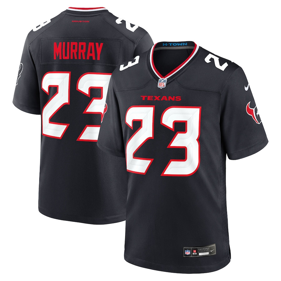 Eric Murray 23 Houston Texans Team Game Men Jersey - Navy JS6722 Saliibo