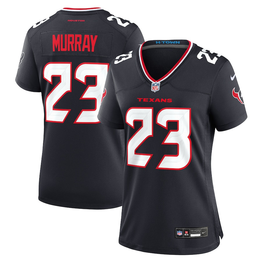 Eric Murray 23 Houston Texans Women's Team Game Jersey - Navy JS7865 Saliibo