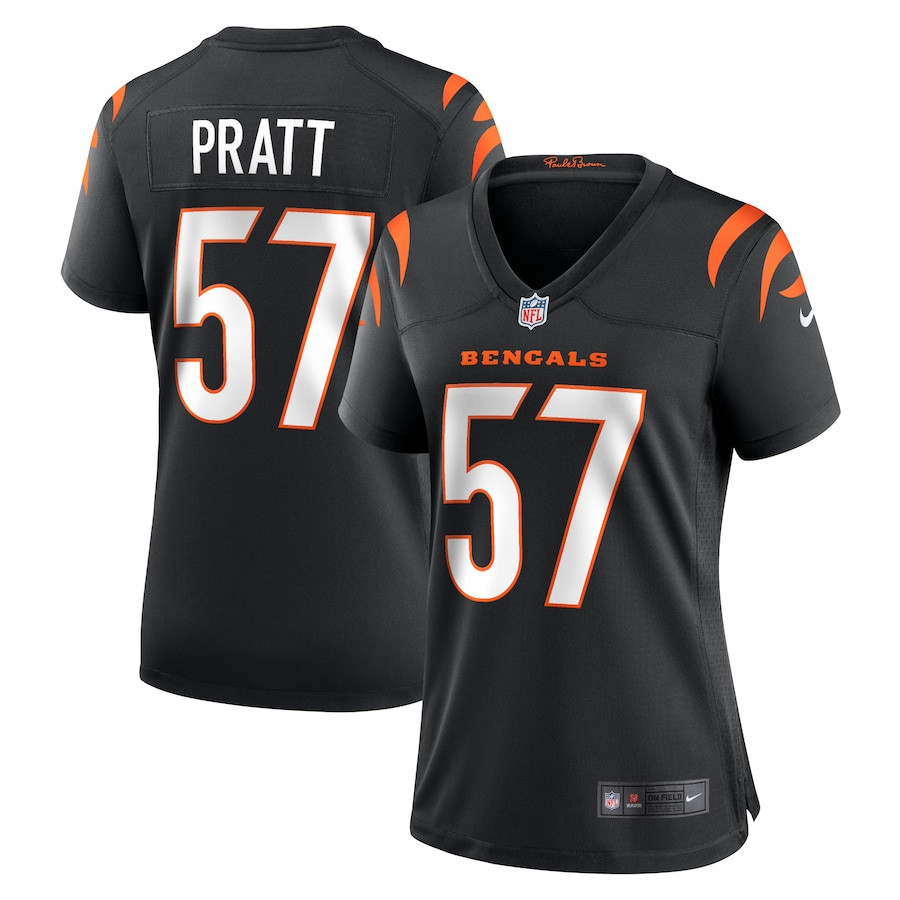 Germaine Pratt 57 Cincinnati Bengals Women Game Jersey - Black JS9053 Saliibo