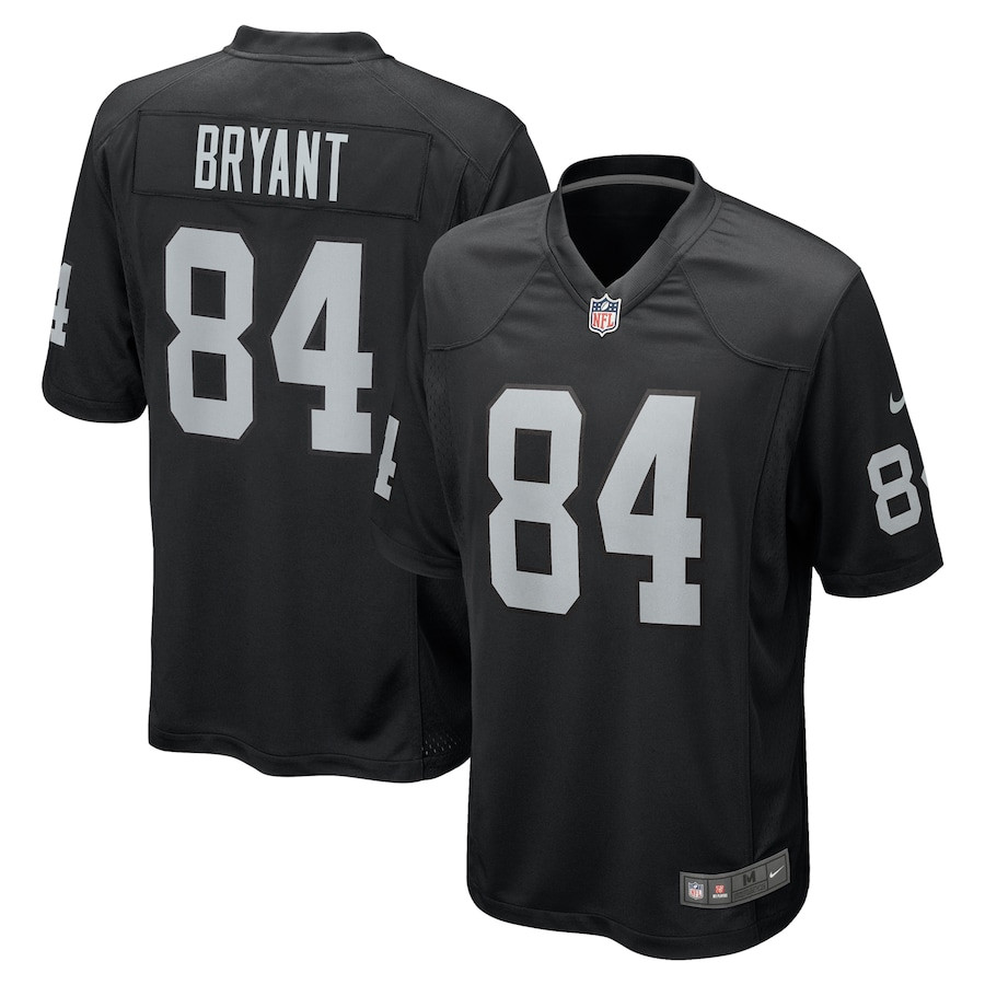 Harrison Bryant 84 Las Vegas Raiders Team Game Men Jersey - Black JS1115 Saliibo